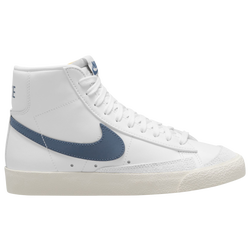 Women's - Nike Blazer Mid '77  - White/Blue