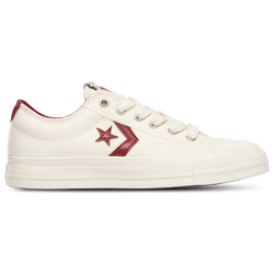 Women's - Converse Star Player 76  - Egret/Park Red/Egret
