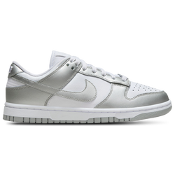 Women's - Nike Dunk Low SH  - White/Blue Joy/Metalic Silver