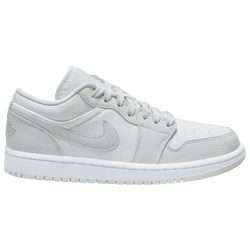 Women's - Jordan AJ 1 Low  - Green/White