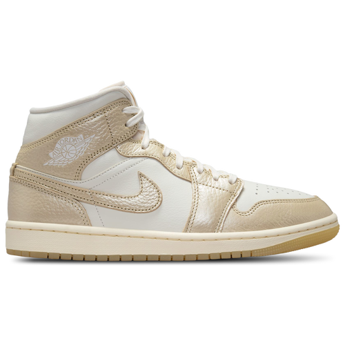 Jordan Men's AJ 1 Mid SE - Women's Basketball Shoes Size 07.5 - Team Gold/Sail/Pale Ivory