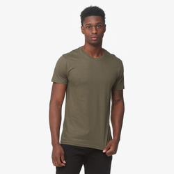 Men's - CSG V-Neck T-Shirt  - Olive/Olive