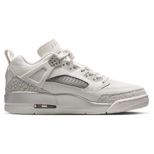 WOMENS - Jordan Spizike Low - Swan/Metallic Silver Wolf Grey