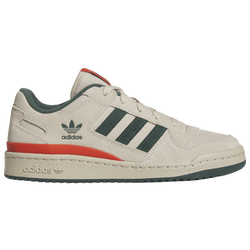 Men's - adidas Originals Forum Low CL  - Beige/Red