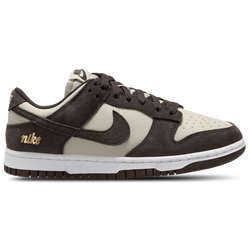 Pour femmes - Nike Dunk SE à tige basse - Brun algue/Blanc/Or métallique