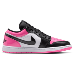 Women's - Jordan AJ 1 Low - Black/White/Pinksicle
