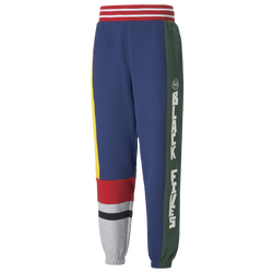 Men's - PUMA Black Fives Hoopman Sweatpants - Blue/Yellow