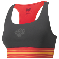 Women's - PUMA Bra - Black/Red