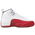 Jordan Retro 12 - Boys' Grade School Black/White/Varsity Red