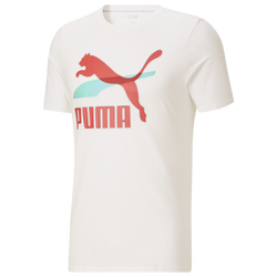 Men's - PUMA Easter T-Shirt - White/Pink/Blue