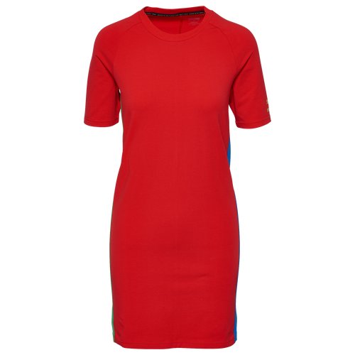 Puma Womens  Iconix Dress In Red/red