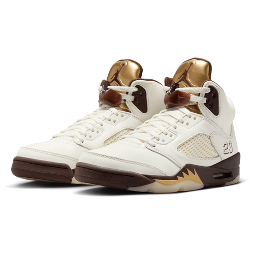W Air Jordan 5 Retro Earth metallic Gold 7