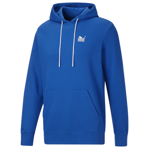 

PUMA Mens PUMA TMC Essential Hoodie - Mens Blue/White Size M