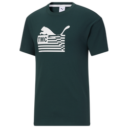 Men's - PUMA TMC T-Shirt - Green/White