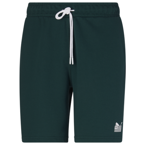 

PUMA Mens PUMA TMC Shorts - Mens Green/White Size S