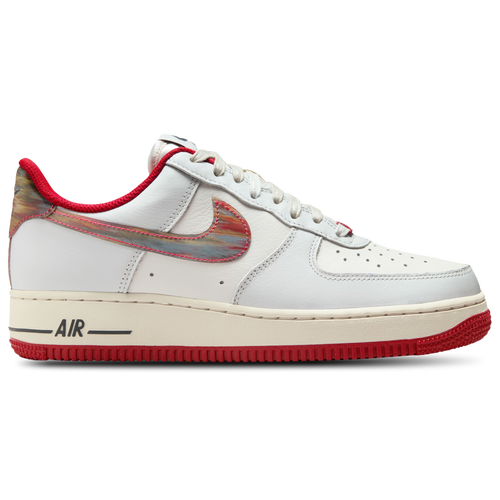 Nike Women's Air Force 1 '07 Glitch - Running Shoes Size 06.0 - Multi/Phantom/Gym Red