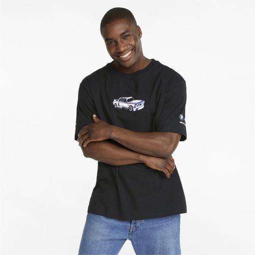 

PUMA Mens PUMA BMW Statement T-Shirt - Mens Black/Black Size L