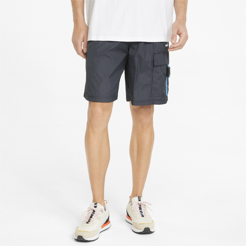 Shop Puma Mens  Hc Cargo Shorts In Black