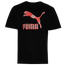 PUMA Offbeat Cat T-Shirt - Men's Black/White