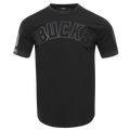 Pro Standard BUCKS TRIPLE BLACK DK TEE - Pro Standard Black