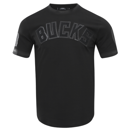 MENS - Pro Standard BUCKS TRIPLE BLACK DK TEE - Black