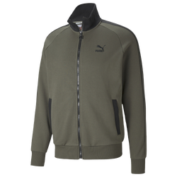 Men's - PUMA T7 Track Top - Olive/Olive