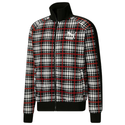 Men's - PUMA CHILL T7 Track Jacket - Black/Red