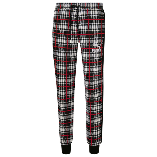 

PUMA Mens PUMA CHILL T7 Track Pants - Mens Black/Red Size S