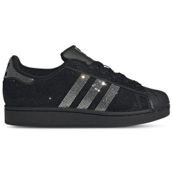 Women's - adidas Originals Superstar 2 - Core Black/Silver Metallic/Off White