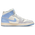 Jordan AJ 1 Mid  - Women's Psychic Blue/Neutral Grey/Sail
