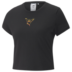 Women's - PUMA x Dua Lipa Slim T-Shirt - Black