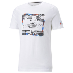 Men's - PUMA Bmw Statement Car Graphic T-Shirt - Puma White