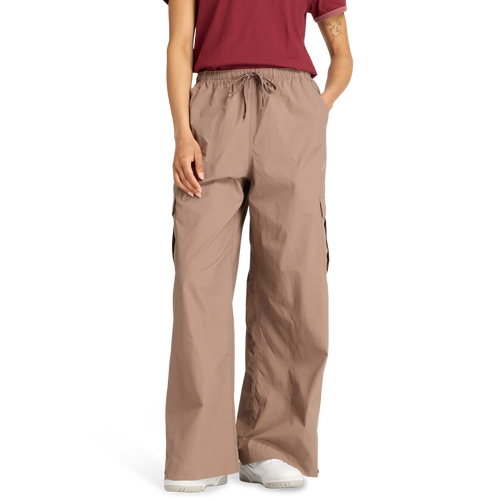 WOMENS - New Balance Woven Cargo Pants - Earth Shadow
