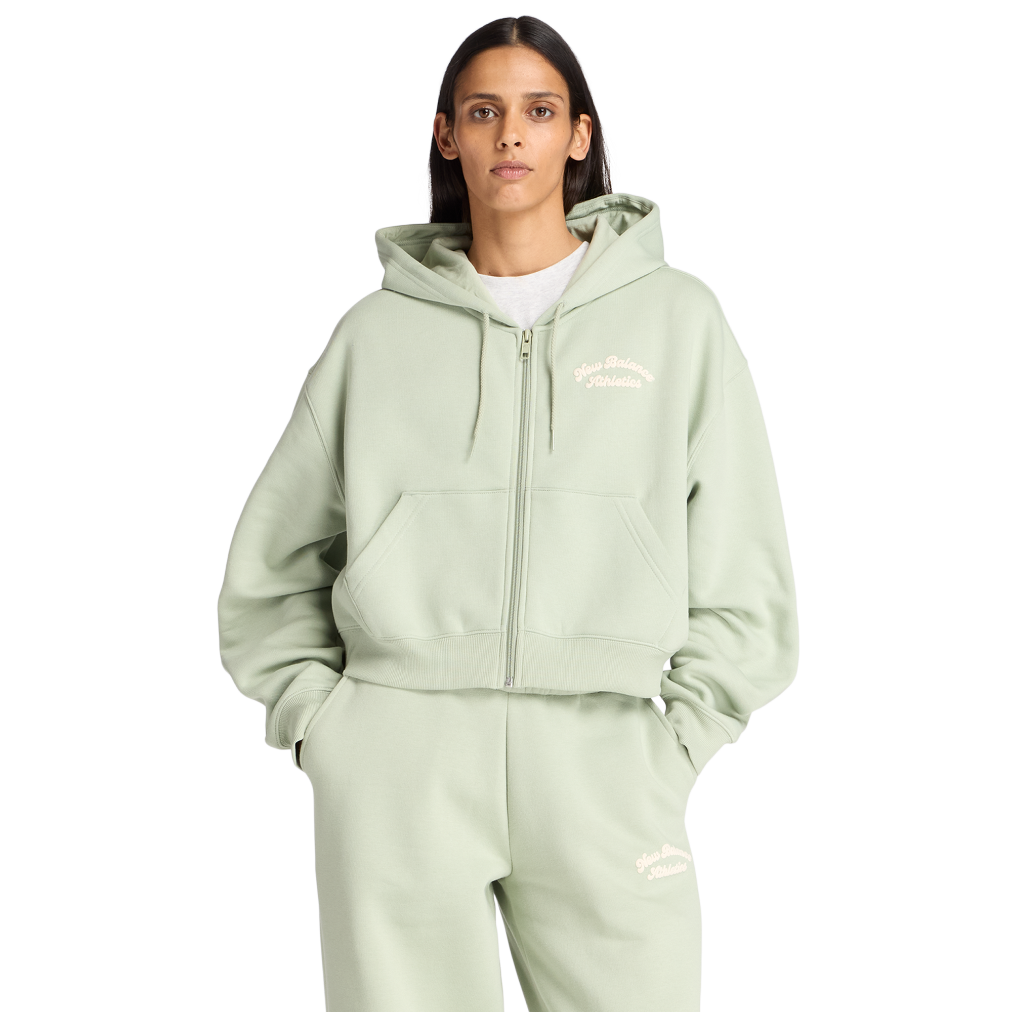 New Balance Linear Heritage Fleece Full-Zip | Foot Locker