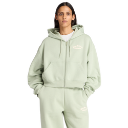 Women's - New Balance Linear Heritage Fleece Full-Zip - Garter Snake