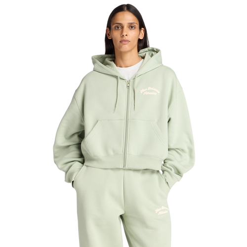 WOMENS - New Balance Linear Heritage Fleece Full-Zip - Garter Snake