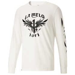 Men's - PUMA One of One Long Sleeve T-Shirt - White/White
