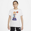 Nike NSW T-Shirt BF Hemtape - Boys' Grade School White/White