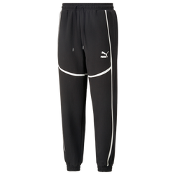 Men's - PUMA Joshua Vides Fleece Pant - Black/White