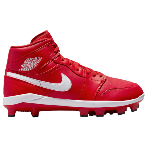 

Jordan Mens Jordan Retro 1 MCS - Mens Baseball Shoes University Red/White Size 10.5