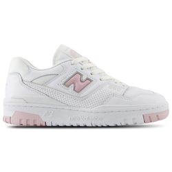 Women's - New Balance 550  - White/Pink