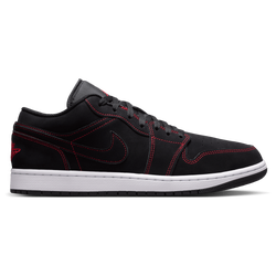 Men's - Jordan AJ 1 Low - Black/University Red/White