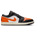 Jordan AJ 1 Low - Men's Black/Starfish/White