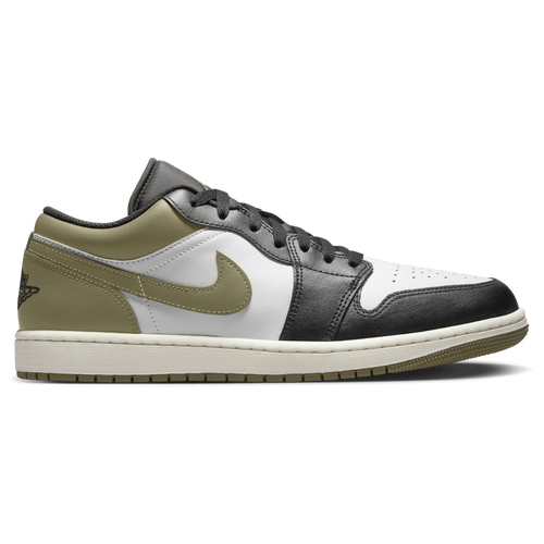 

Jordan Mens Jordan AJ 1 Low - Mens Shoes Black/Olive/White Size 12.0