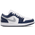 Jordan AJ 1 Low - Men's Wolf Grey/White/Midnight Navy