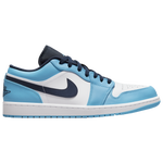 White/Unc Blue