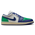 Jordan AJ 1 Low - Men's Sail/Royal Blue/Stadium Green