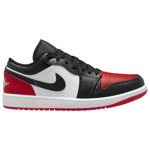 

Jordan Mens Jordan Air Jordan 1 Low - Mens Basketball Shoes Red/White/Black Size 12.0