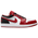 Jordan AJ 1 Low - Men's White/Red/Black