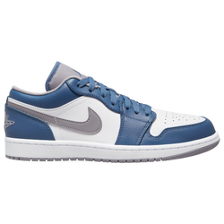 Men's - Jordan AJ 1 Low - True Blue/Cement Grey/White